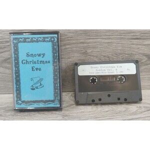 Vtg Cassette Snowy Christmas Eve. Justus Steve Lowery Milan Gossett 1990 Vol 5
